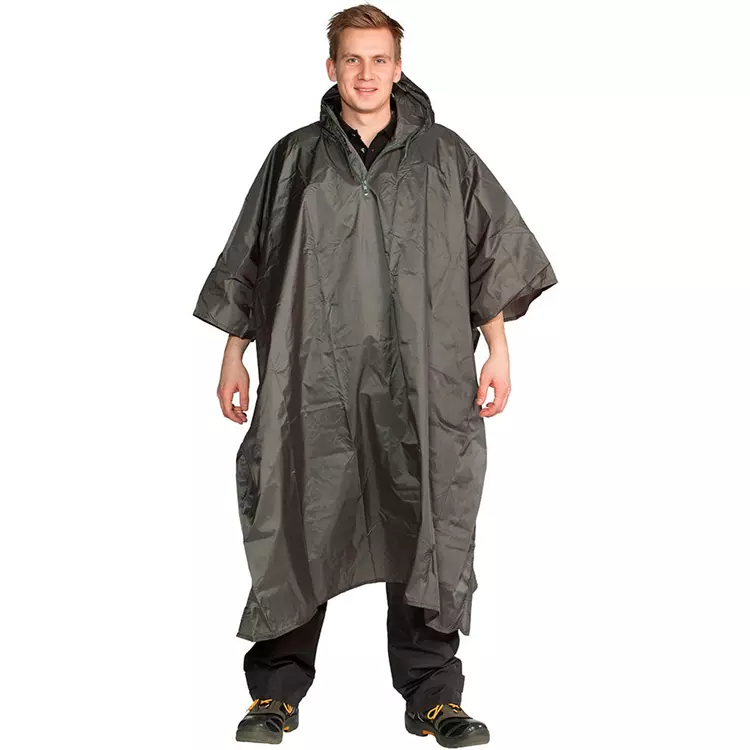Ocean Poncho Regencape, Schwarz, Herren 3 Ocean Poncho Regencape, Schwarz, Herren