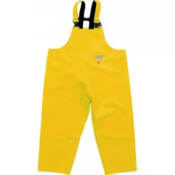 Ocean Classic PVC Regenlatzhose, Weiß, Herren, Orange -Ocean Verkaufsgeschäft 1209 10 2