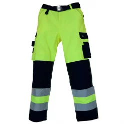 Ocean Thor Arbeitshose, Hi-vis Orange/Marine, Herren