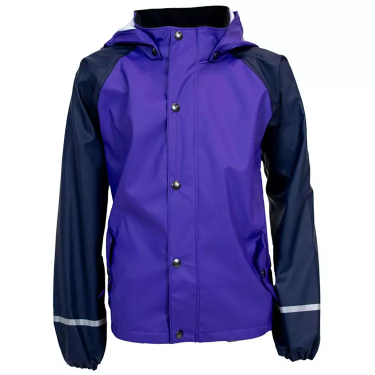 Ocean Cloud Light Regenjacke Für Kinder, Schwarz 8 Ocean Cloud Light Regenjacke Für Kinder, Schwarz – Bild 6