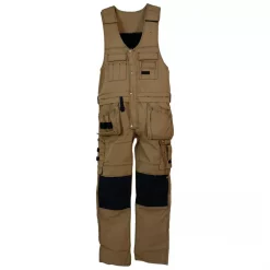Ocean Thor Handwerker-Kombihose/Latzhose, Grün, Herren, Khaki -Ocean Verkaufsgeschäft 6261 10 1