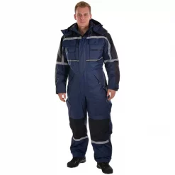 Ocean Thermooverall, Marine/Schwarz, Herren -Ocean Verkaufsgeschäft 634 10 3