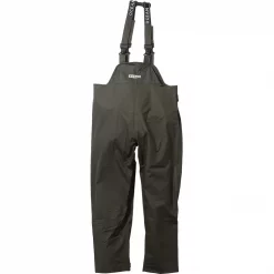 Ocean PU Comfort Stretch Regenlatzhose, Olivgrün, Herren, Gelb