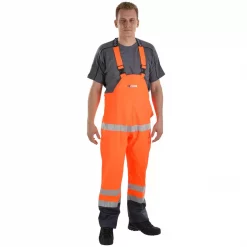 Ocean PU Comfort Stretch Regenlatzhose, Hi-vis Orange/Marine, Herren -Ocean Verkaufsgeschäft 690 10 2