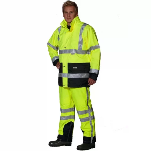 Ocean 4-in-1-Jacke, Orange/Marine, Herren -Ocean Verkaufsgeschäft 700 10 1