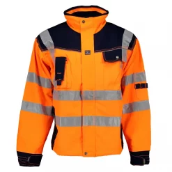 Ocean Thor Arbeitsjacke, Orange/Marine, Herren