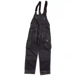 Ocean Thor Latzhose, Weiß, Herren, Schwarz -Ocean Verkaufsgeschäft 7640 10 2
