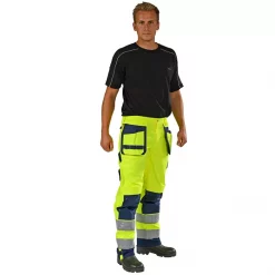 Ocean Medusa Handwerkerhose, Hi-vis Gelb/marine, Herren -Ocean Verkaufsgeschäft 82904 10