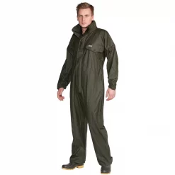 Ocean PU Comfort Stretch Regenoverall, Olivgrün, Herren, Orange -Ocean Verkaufsgeschäft 89728 10 1