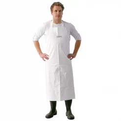 Ocean Offshore PVC Latzschürze, Olivgrün, Herren, Weiß -Ocean Verkaufsgeschäft 90010 10