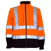 Ocean 2-i-1 Softshelljacke, Hi-vis Orange/Marine, Herren -Ocean Verkaufsgeschäft 90466 10