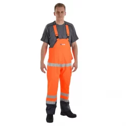 Ocean Comfort Light Latzhose, Hi-vis Orange/Marine, Herren -Ocean Verkaufsgeschäft 90566 10 1